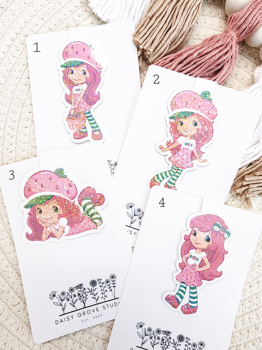 Strawberry Girlie Bookmarks