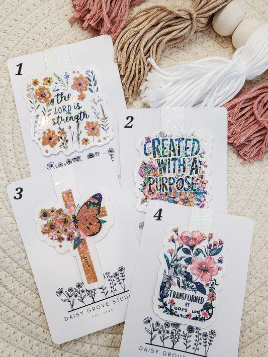 Floral Worship Bookmarks