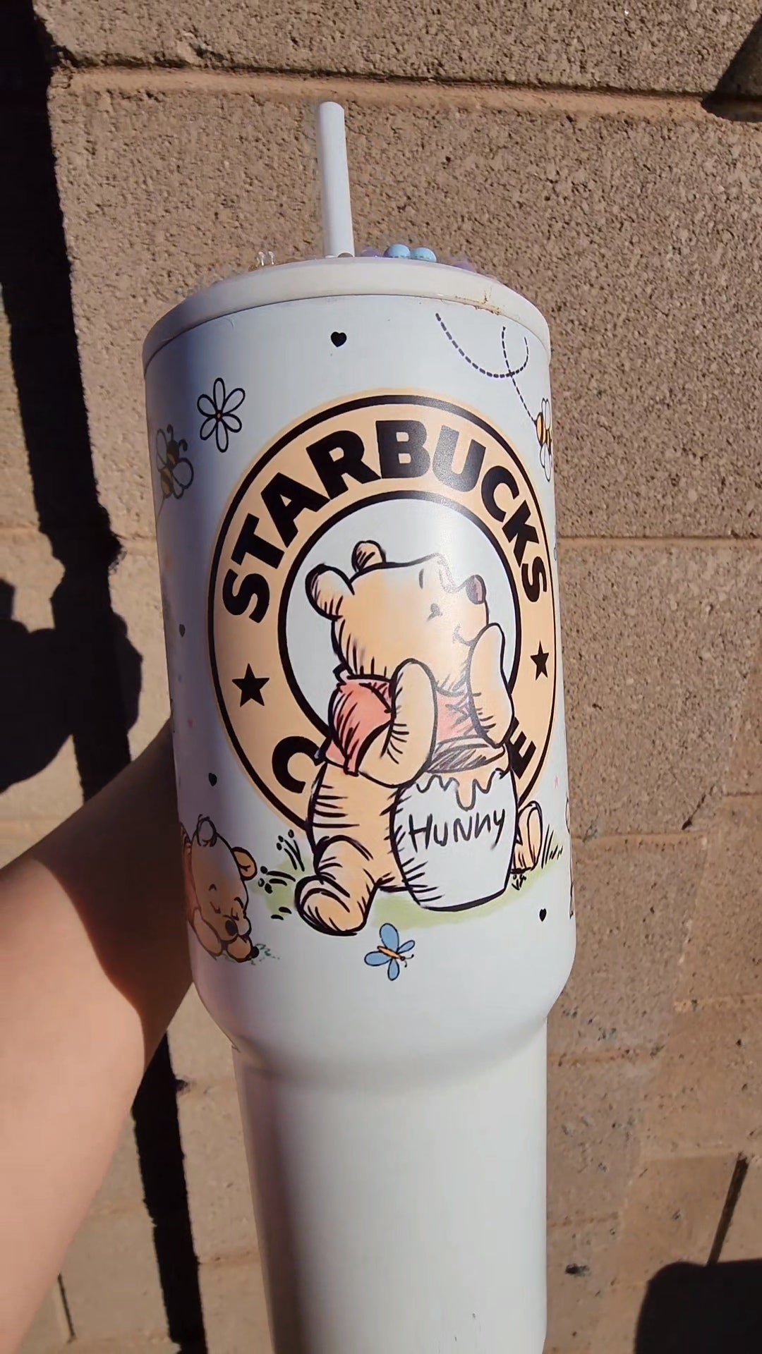 Honey Bear 40oz Tumbler