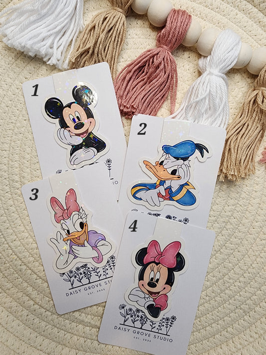 Mouse and Friends Bookmarks