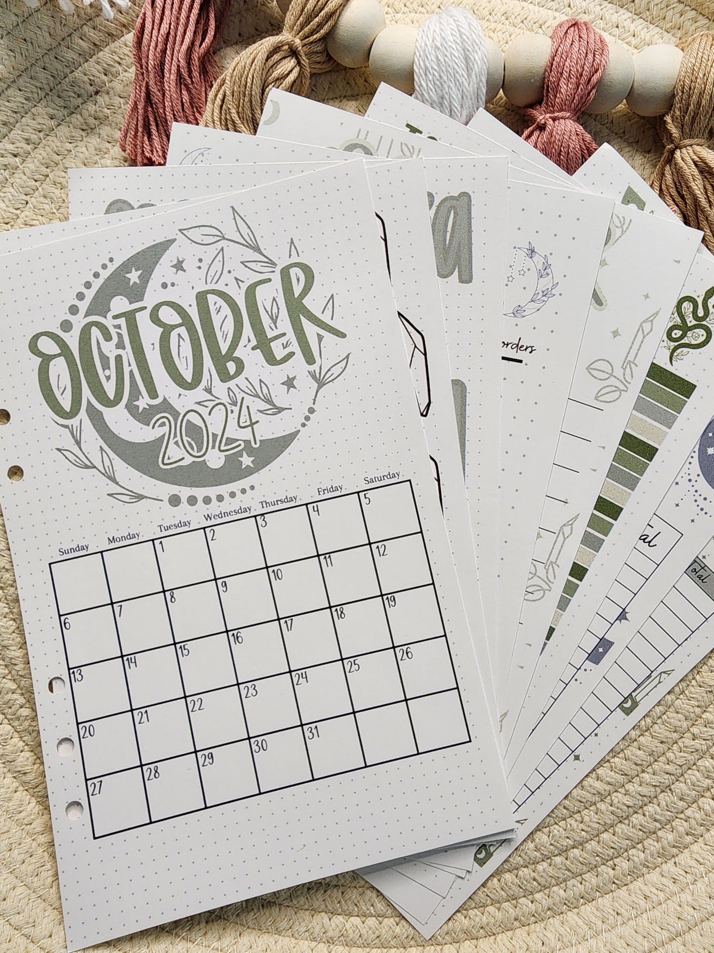 October 2024 Journal Spread (Small Biz Owner Edition)